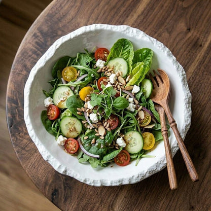 White Rock Texture Pointed Bowl